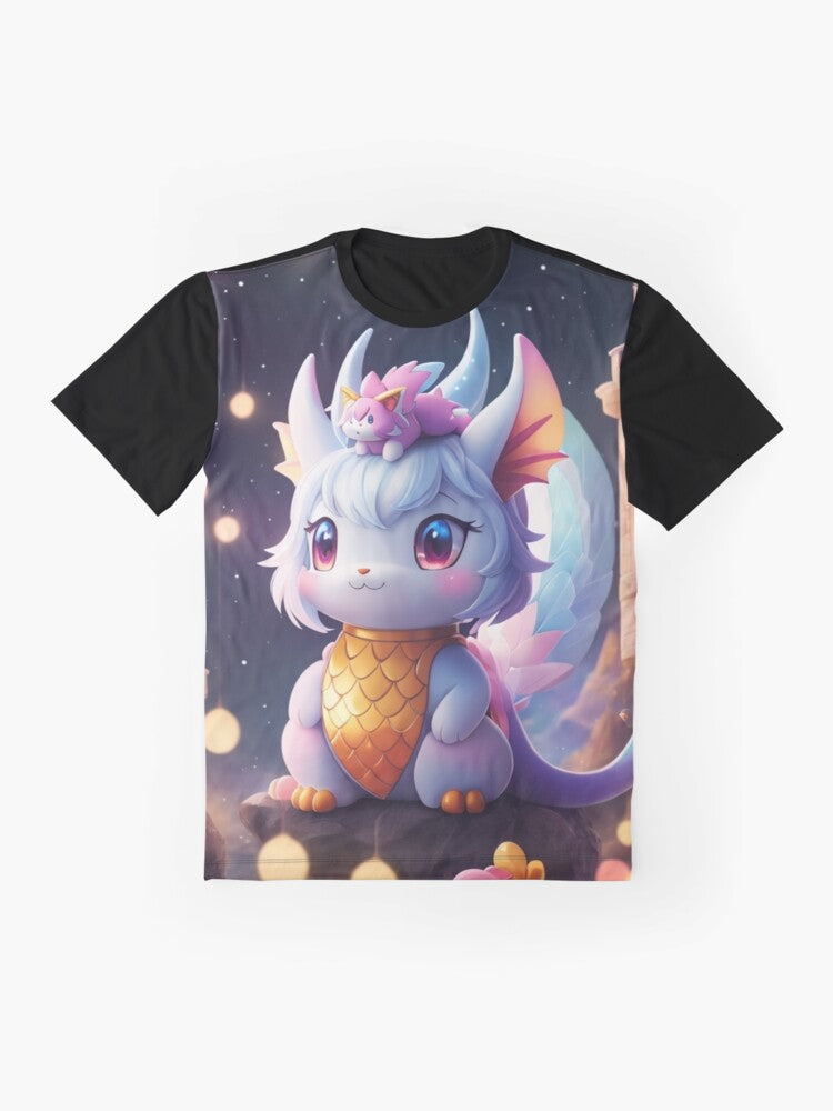 003 Cute Chibi Dragon Graphic T-Shirt