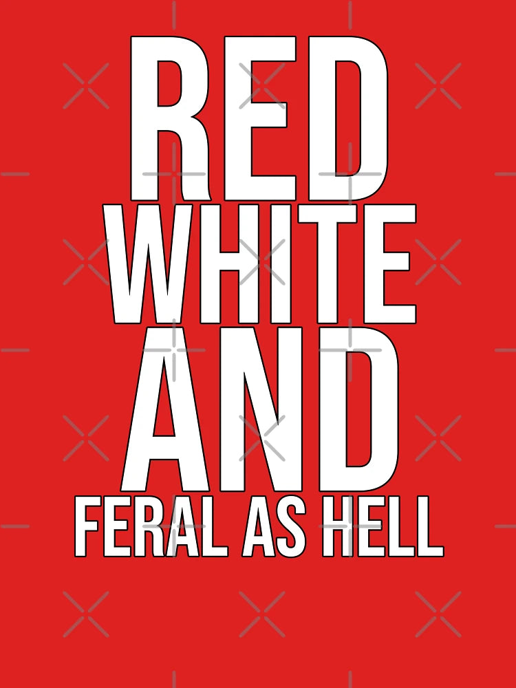 Feral as Hell – 4th of July Patriotic Humor Tee Classic T-Shirt