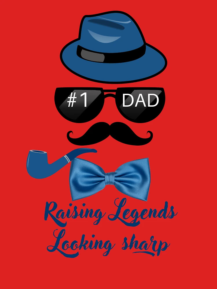 #1 DAD Raising Legends Classic T-Shirt