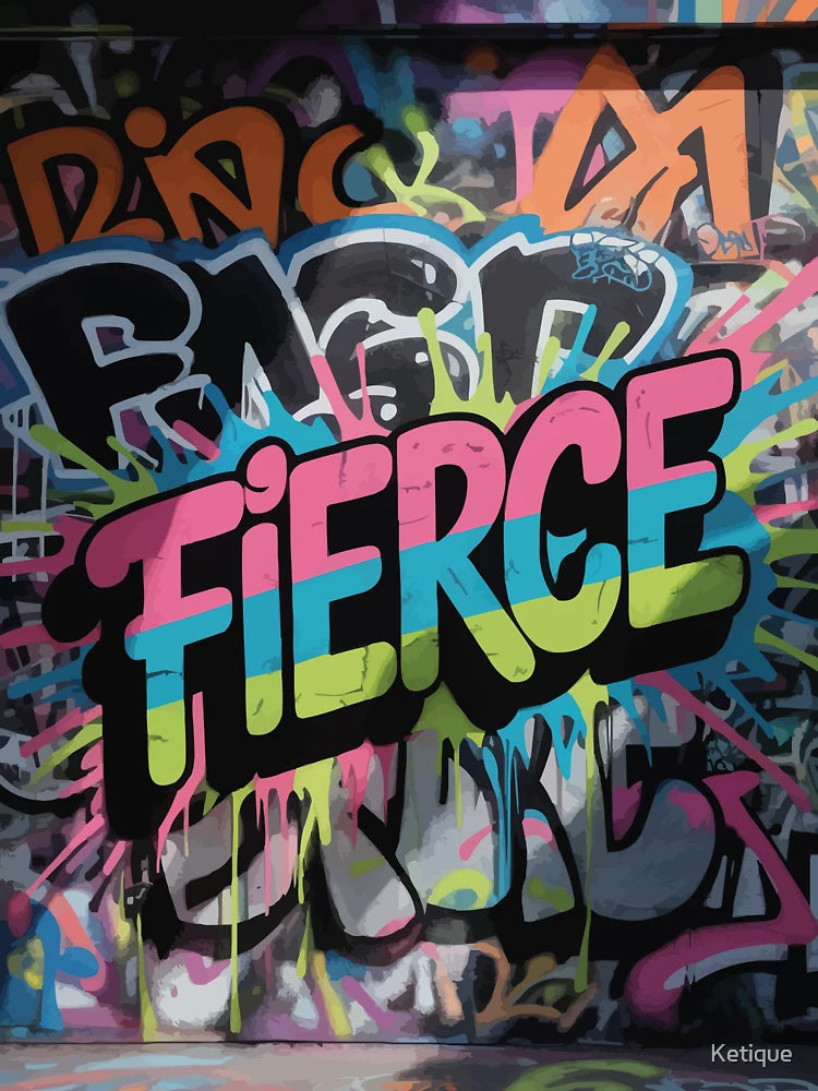 Fierce Street Art Classic T-Shirt