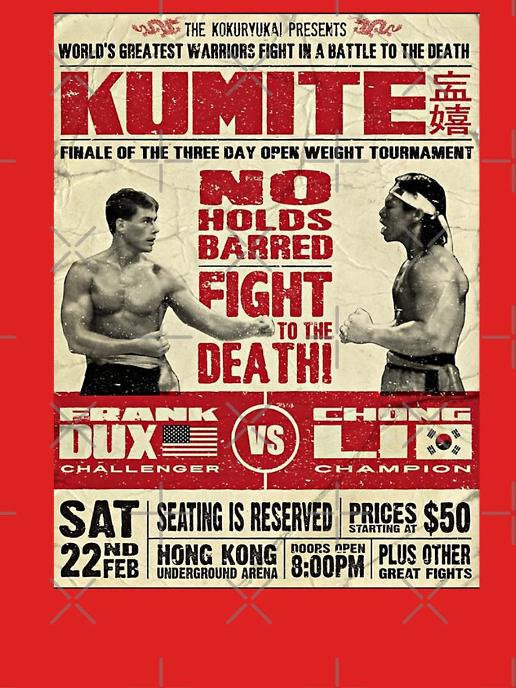 Kumite Fight Poster Classic T-Shirt