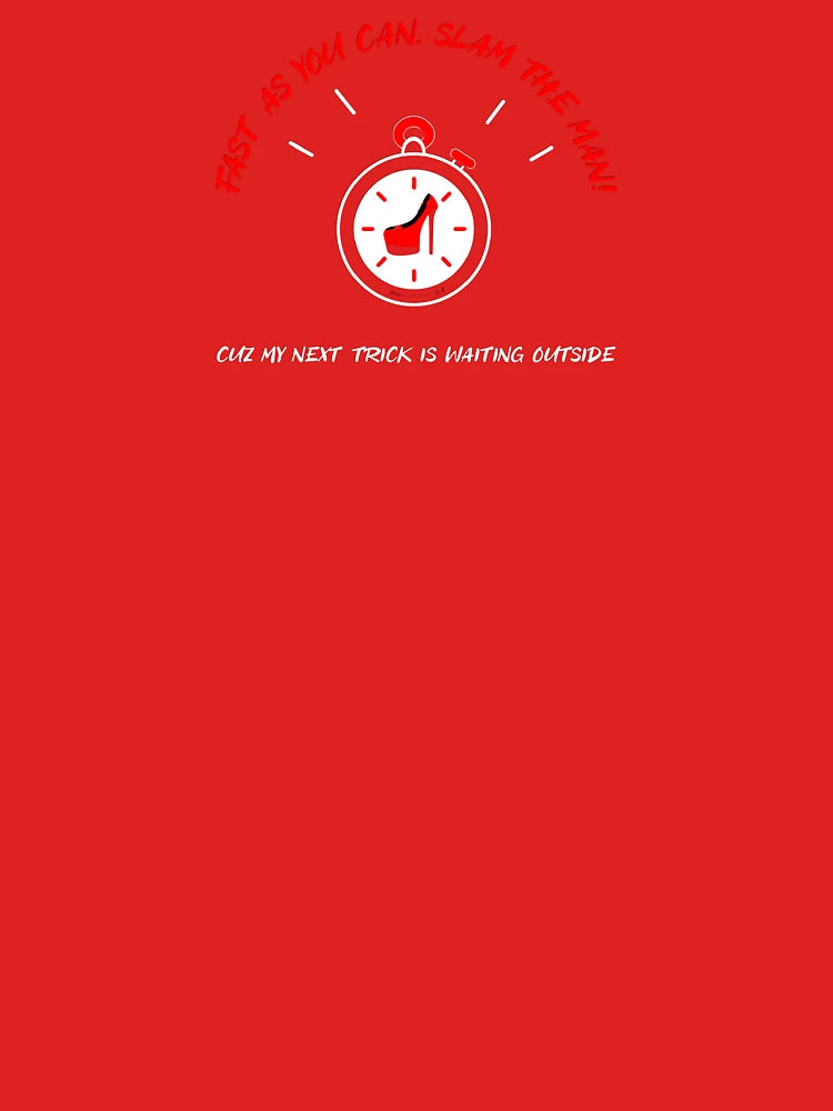 FAST AS YOU CAN, SLAM THE MAN ! Classic T-Shirt