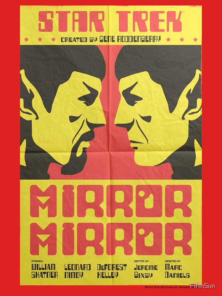 Star Trek Original Series Mirror Mirror Episode Poster Classic T-Shirt