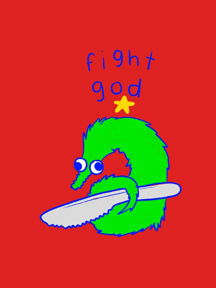 fight god worm Classic T-Shirt
