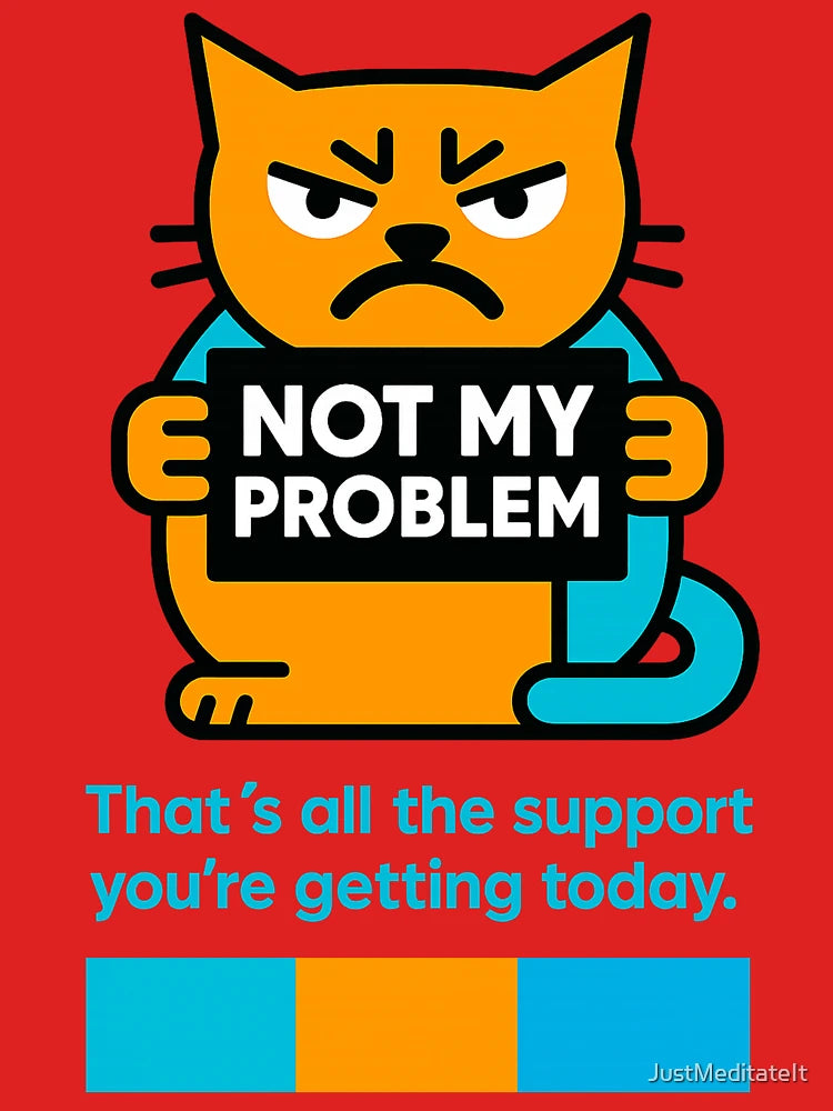 Not my problem T-Shirt and Hoodie for Introverts | Sarcastic Humor Style Classic T-Shirt