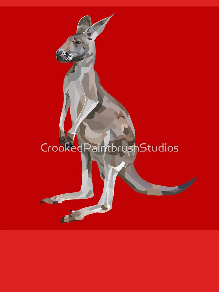 Female Red Kangaroo – Blue Flyer (Osphranter rufus) Classic T-Shirt