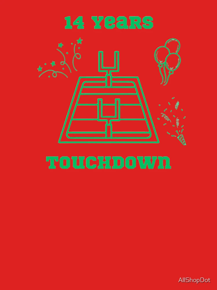 14 Years Touchdown Classic T-Shirt