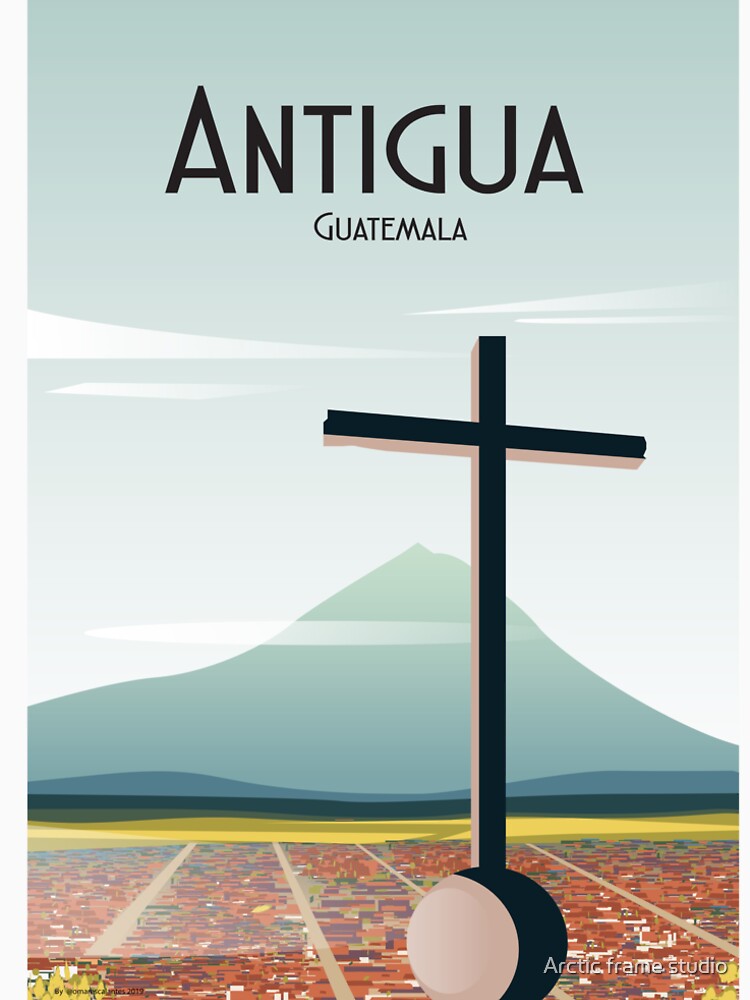Antigua GuatemalaTravel Poster Premium T-Shirt