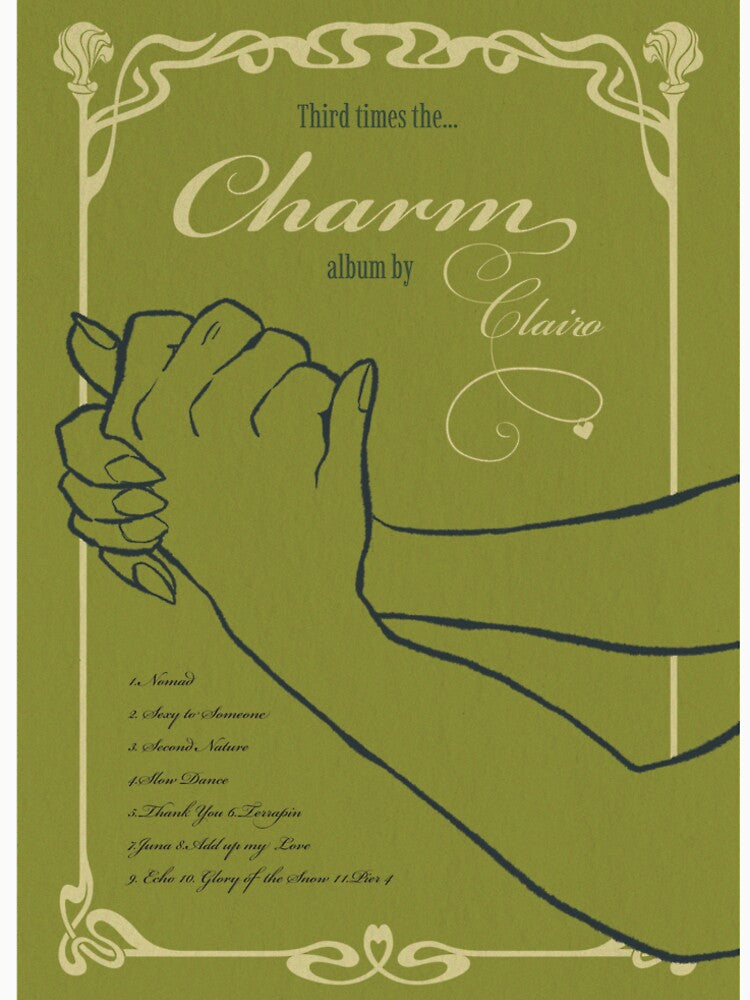 Clairo Charm Poster Premium T-Shirt