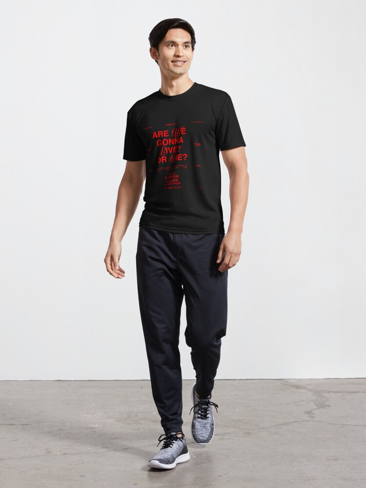 #4 YOU DECIDE Active T-Shirt