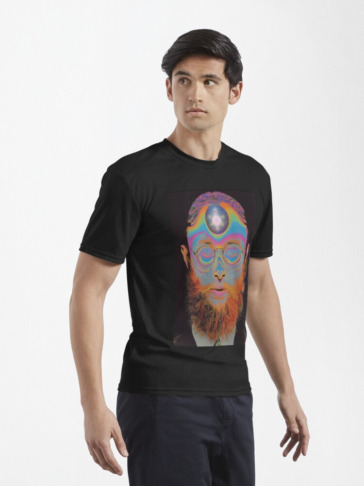 Freddie Dredd Psychedelic Swirl Head – Vintage Visionary Abstract Poster Active T-Shirt