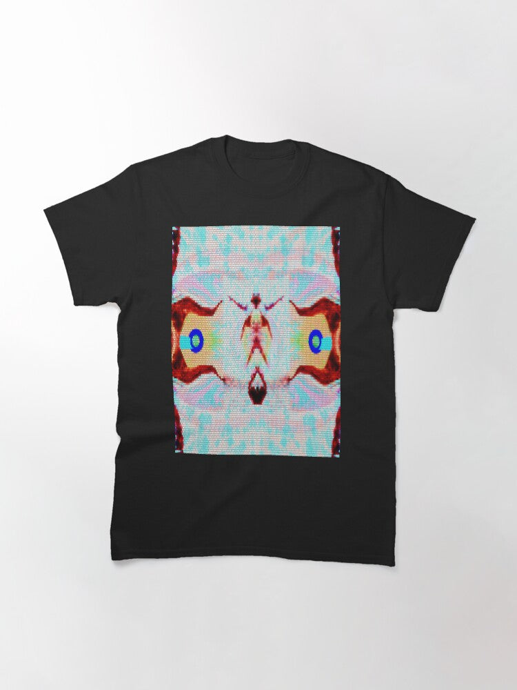 *CAPTAIN EO EYE BIRD INSECT ACROBAT UNIVERSAL TRIBAL PORTRAIT LEGEND DANCE MUSIC.* Classic T-Shirt