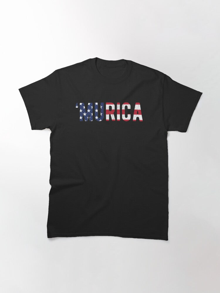 'Murica US Flag Classic T-Shirt