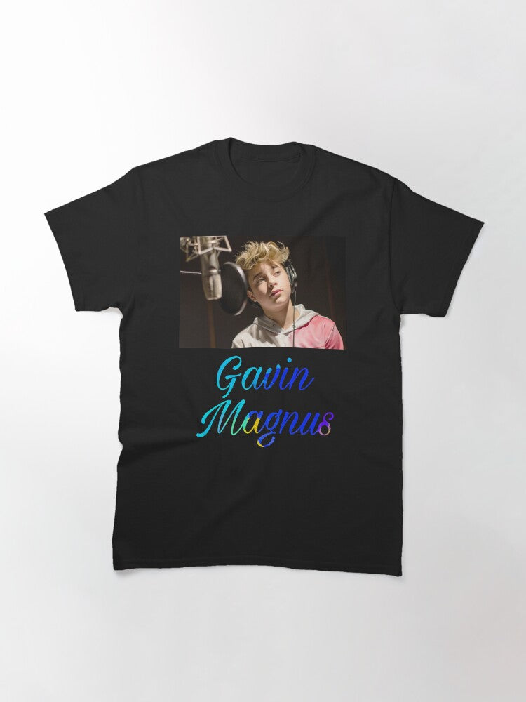 Gavin Magnus Poster Rapper Merumch Trending Unisex Poster Best Classic S Retro Vintage Graphic Poster... Classic T-Shirt