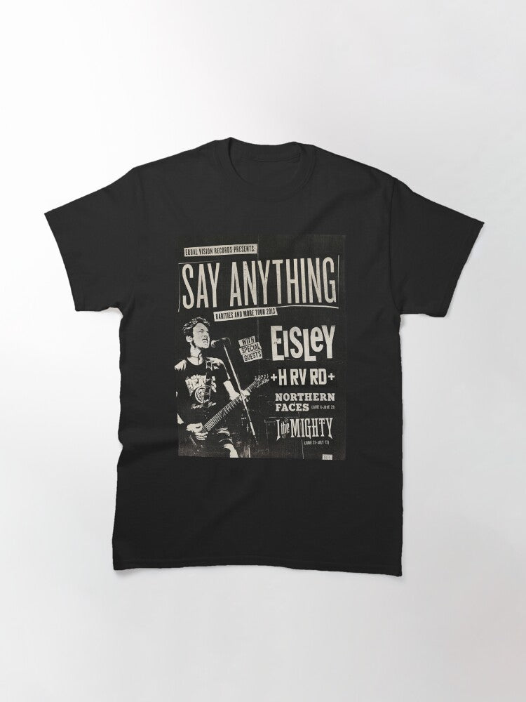 Say Anything Early Rarities Tour poster Classic T-Shirt