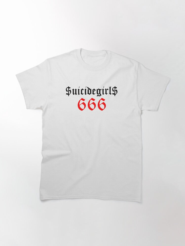$uicidegirl$ 666 Classic T-Shirt