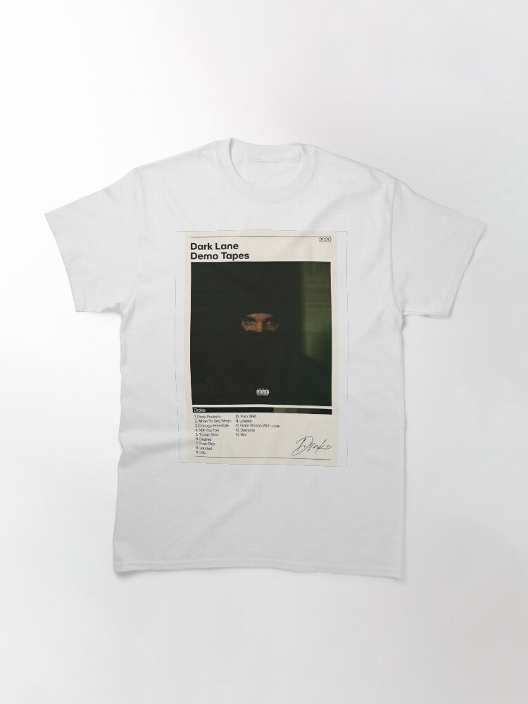 Drake Posters | Dark Lane | Dark Lane Demo Tape Poster | Album Cover Poster | Poster Print Wall Art | Custom Poster | Home Decor | Drake Poster Classic T-Shirt