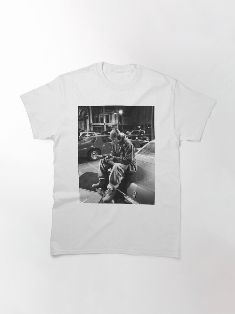 Popular Rapper Style Vintage On The Car - Aesthetic Poster Classic T-Shirt