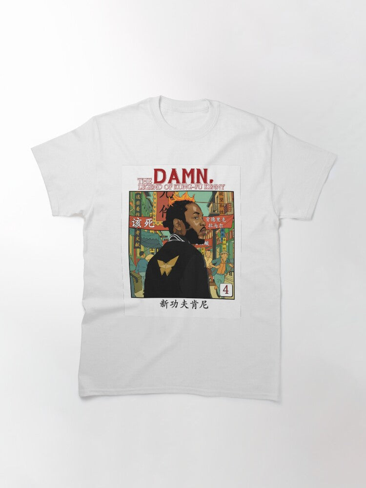 Lamar The Damn, Legend Of Kung-Fu Kennys Poster Classic T-Shirt Style001