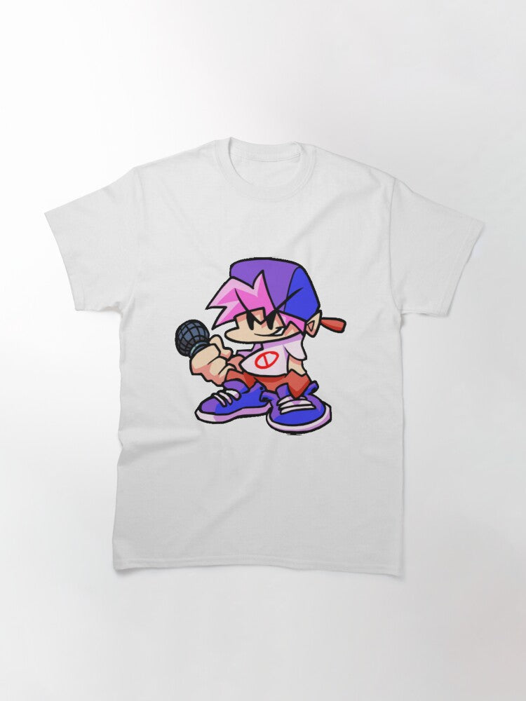 Friday Night Funkin Boyfriend B side Classic T-Shirt