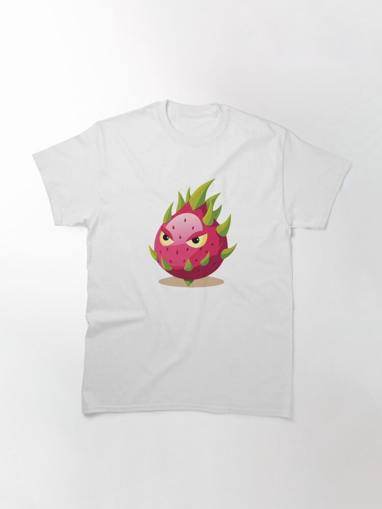 Fierce Dragon Fruit – Spiky Attitude Tropical Character Classic T-Shirt
