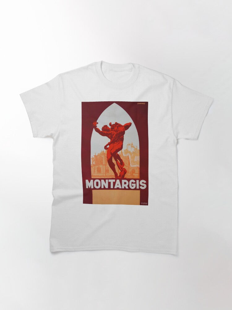 Montargis vintage travel poster Classic T-Shirt