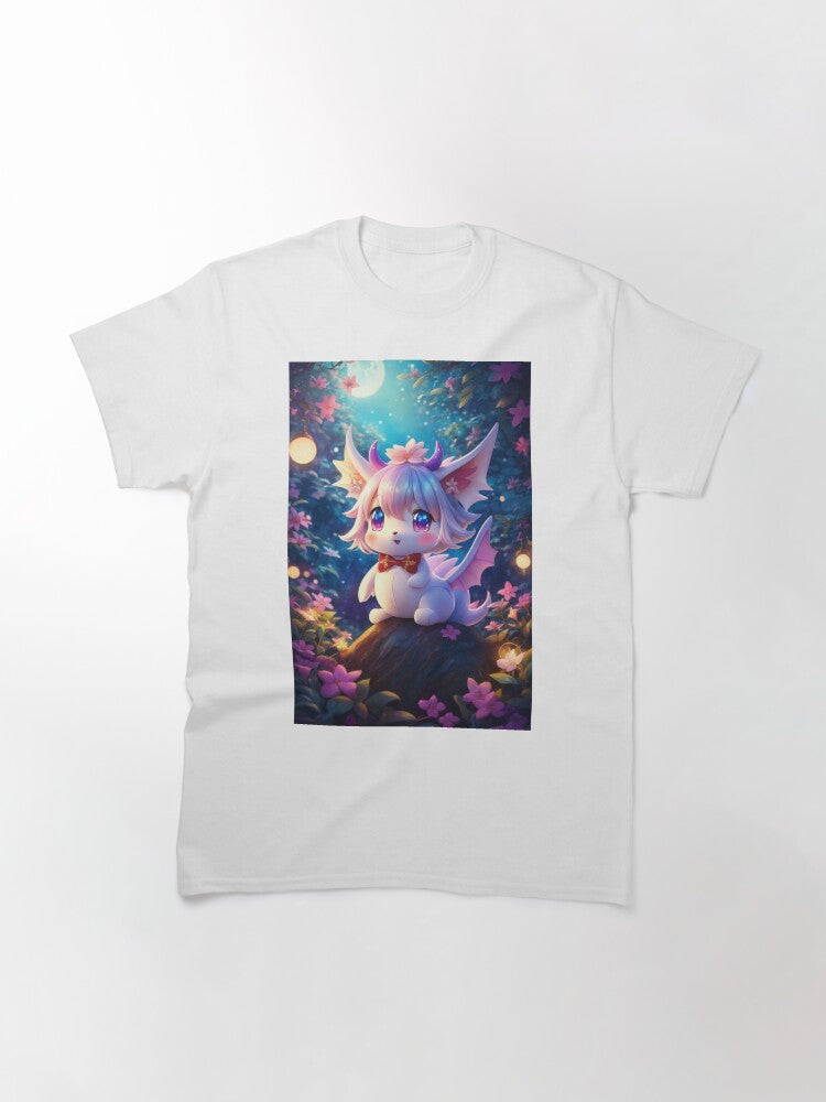 011 Cute Chibi Dragon Classic T-Shirt