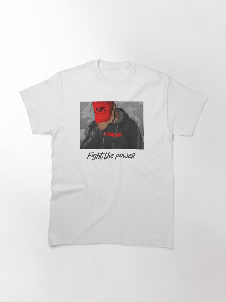 Fight the power Hip Hop Music Classic T-Shirt Style001
