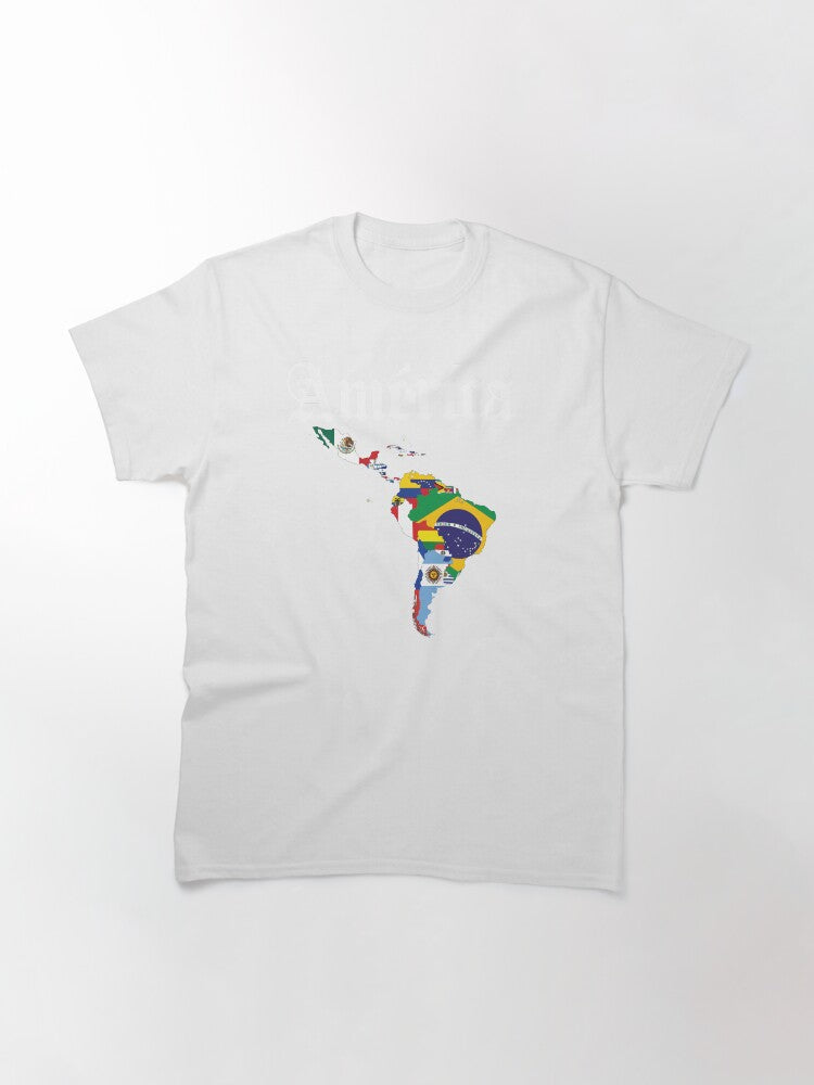 (black) "América" T-shirt by @asif.tv Classic T-Shirt