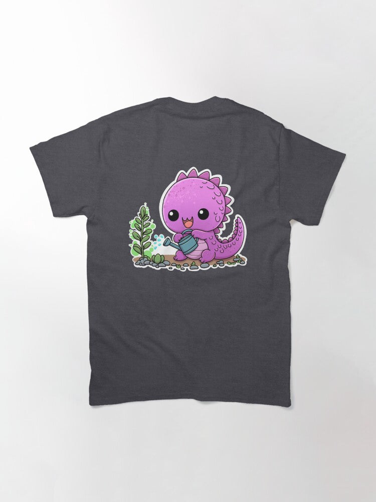 #4 Scaly Monster watering plants Classic T-Shirt