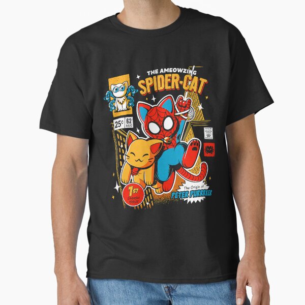 the ameozing spider cat tshirt - spider cat hoodies - spider cat Classic T-Shirt