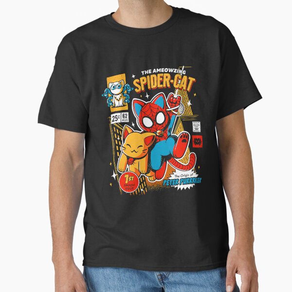 the ameozing spider cat t - spider cat hoodies - spider cat Classic T-Shirt