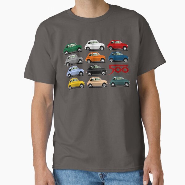 Fiat 500 side view Classic T-Shirt