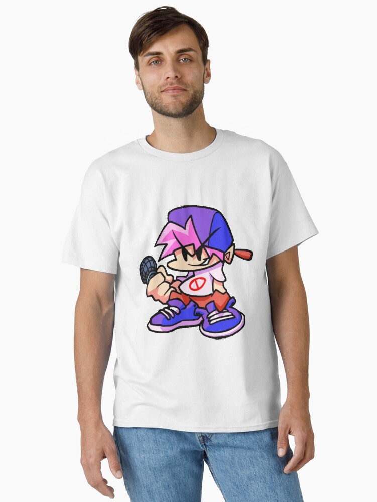 Friday Night Funkin Boyfriend B side Classic T-Shirt