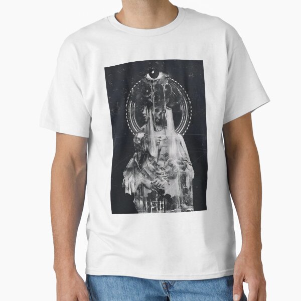 the mothe reaper grim white hoodie creep Classic T-Shirt