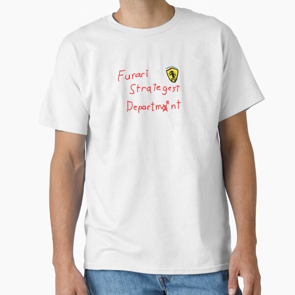 "Official" Ferrari Strategy Department Shirts Classic T-Shirt