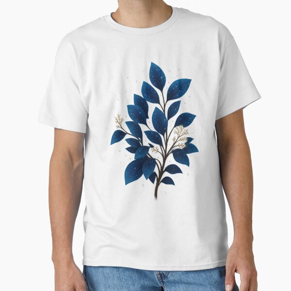 "Nocturnal Wisdom – The Blue Leaf Oracle" Classic T-Shirt