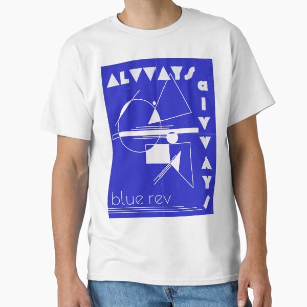 Alvvays Band Blue Rev album abstract poster Classic T-Shirt