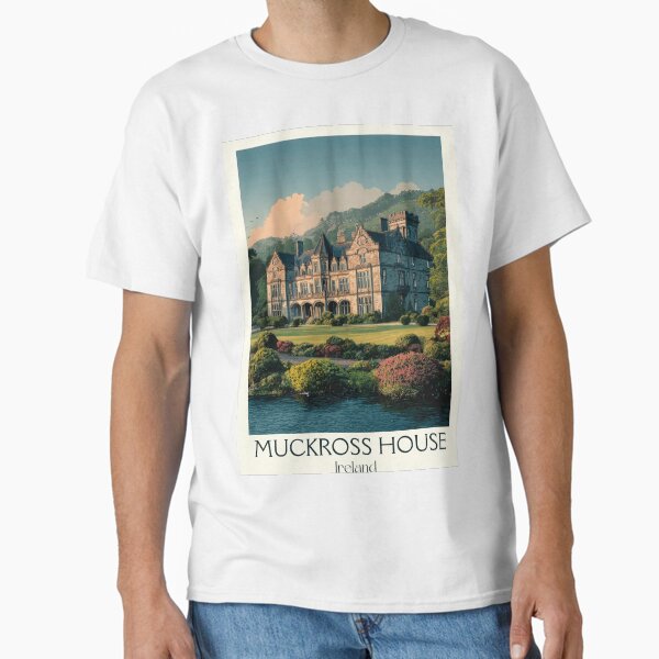 Muckross House Poster – Manor Among the Mountains Classic T-Shirt