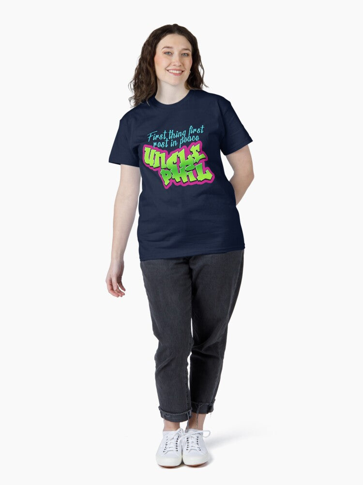 First Thing First Rest In Piece Uncle Phil J.Cole Lyrics No Role Modelz Classic T-Shirt