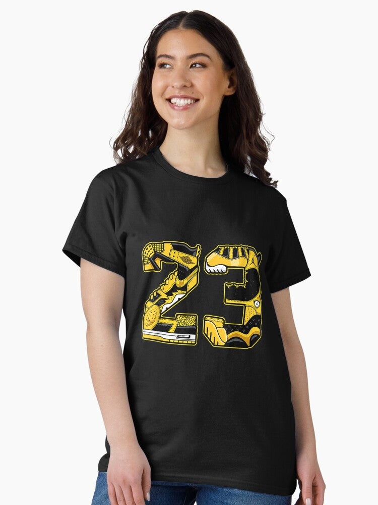 1 High OG Pollen Sneaker Match Tees Number 23 Drip Halloween Classic T-Shirt