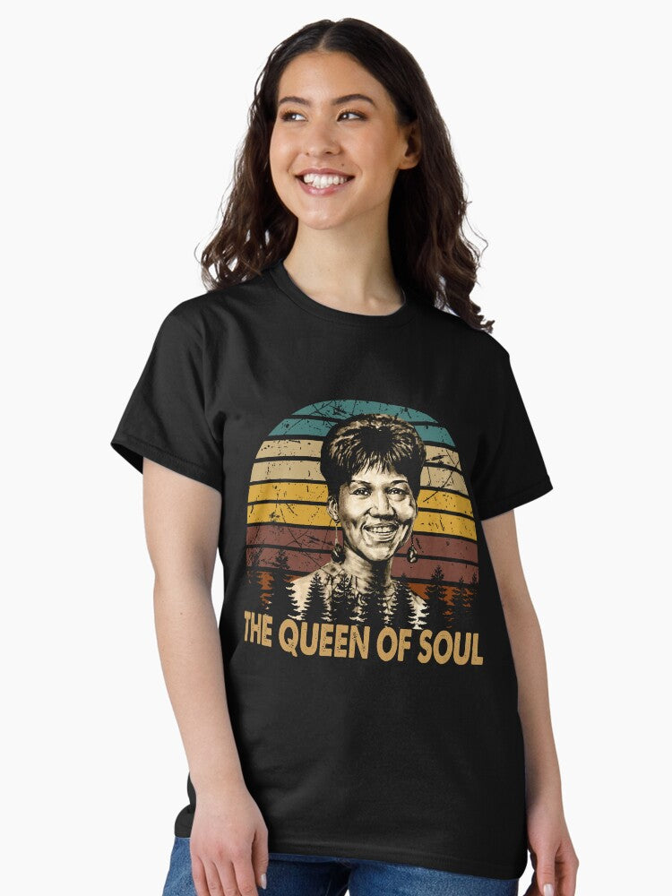 The queen of soul song hot music poster vintage Classic T-Shirt