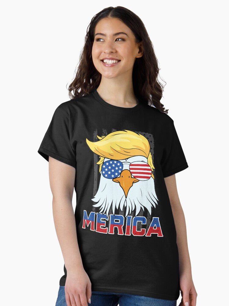 'Merica Trump Eagle! - The 4th Of July Patriot Celebration Classic T-Shirt