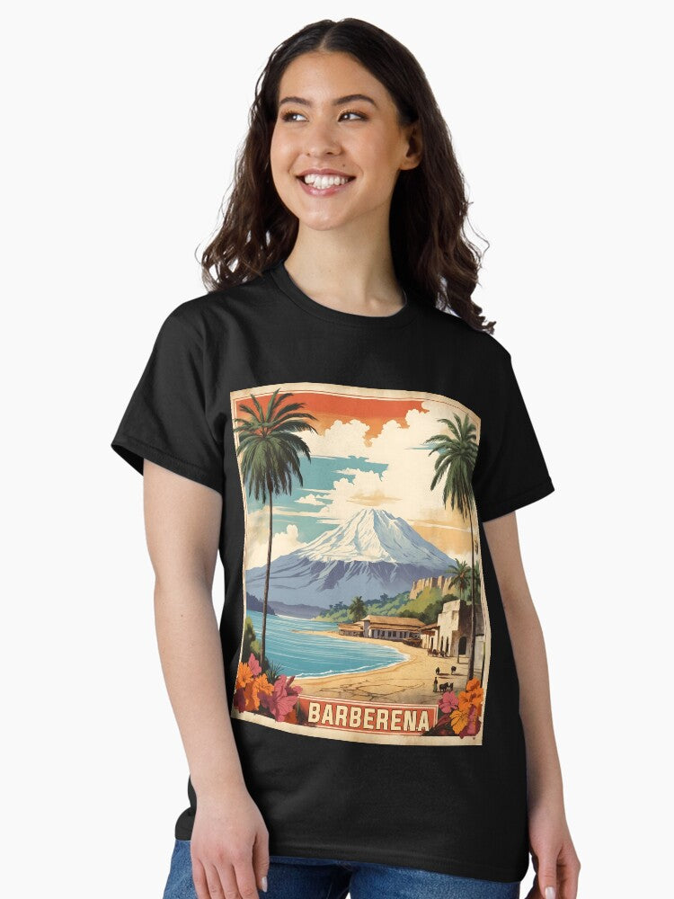 Barberena Guatemala Vintage Poster Tourism Classic T-Shirt