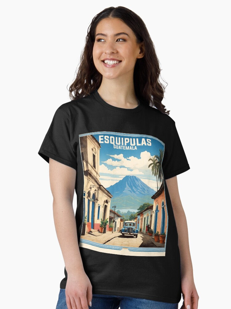 Esquipulas Guatemala Vintage Poster Tourism Classic T-Shirt