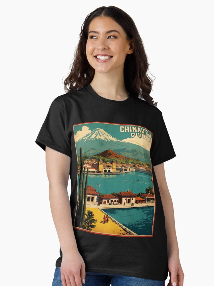 Chinautla Guatemala Vintage Poster Tourism Classic T-Shirt
