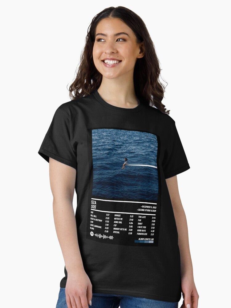 SZA SOS Album Cover/Poster Classic T-Shirt