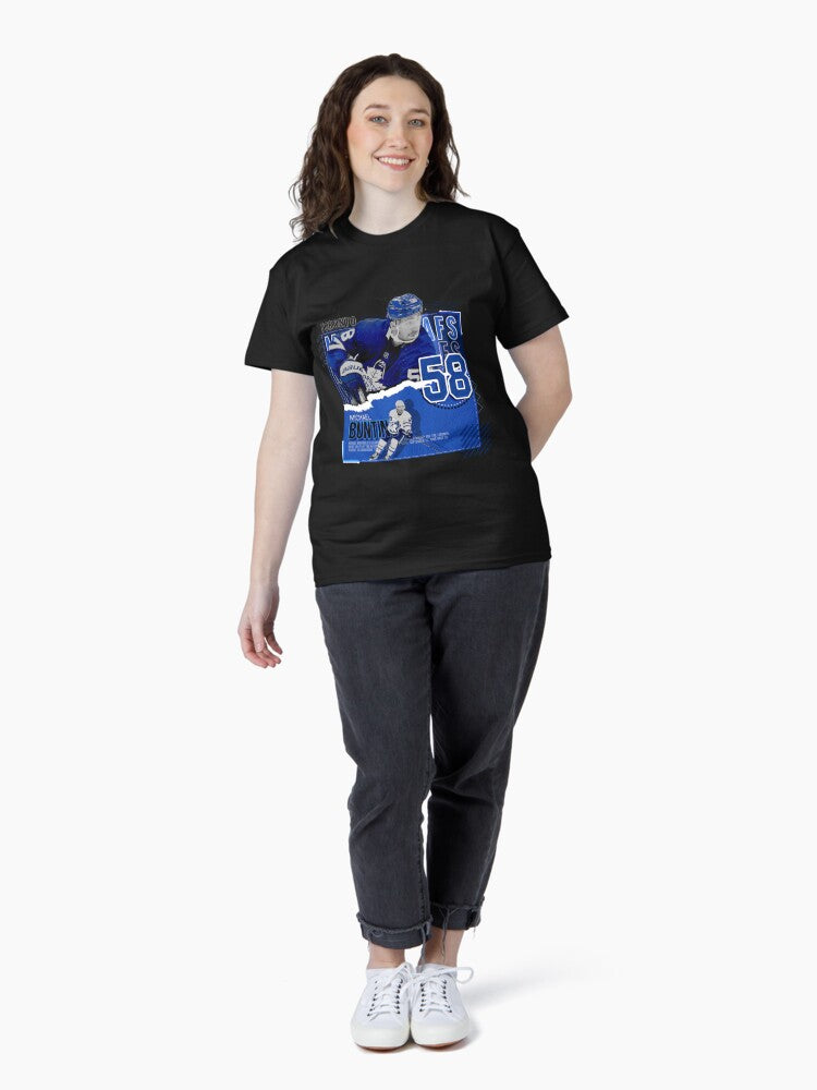 Michael Bunting Hockey Paper Poster Maple Leafs Classic T-Shirt