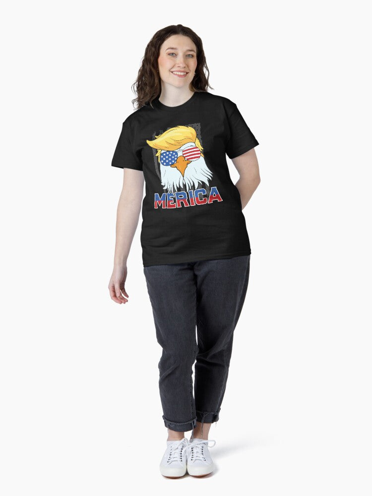'Merica Trump Eagle! - The 4th Of July Patriot Celebration Classic T-Shirt