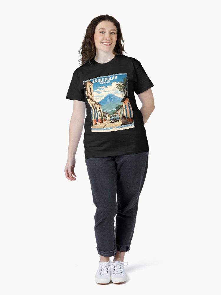 Esquipulas Guatemala Vintage Poster Tourism Classic T-Shirt
